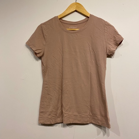 **$5 SALE** Banana Republic Factory Timeless Tee Pink Crew Neck T-shirt Small - Picture 1 of 2